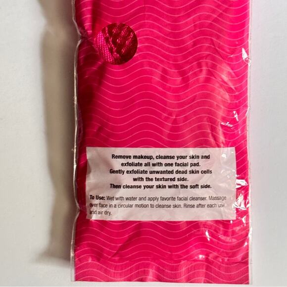 Spa Body Beauty Self-care Makeup Remover Scrub Dual Sided Facial Pads - Picture 4 of 6